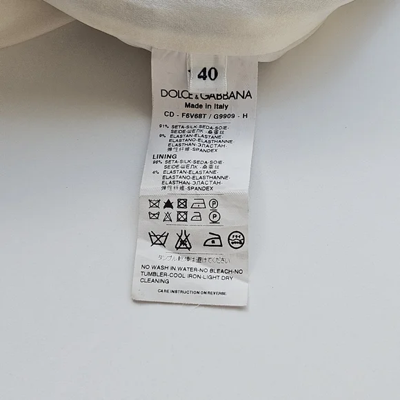 Dolce & Gabbana Silk Floral Bouquet Iconic Sleeveless Rouched Dress - Picture 13 of 15